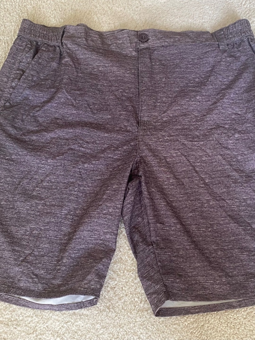 High Surf Men’s Brown/Grey Summer Lightweight Men’s Boardshorts Size 36/38 NWT